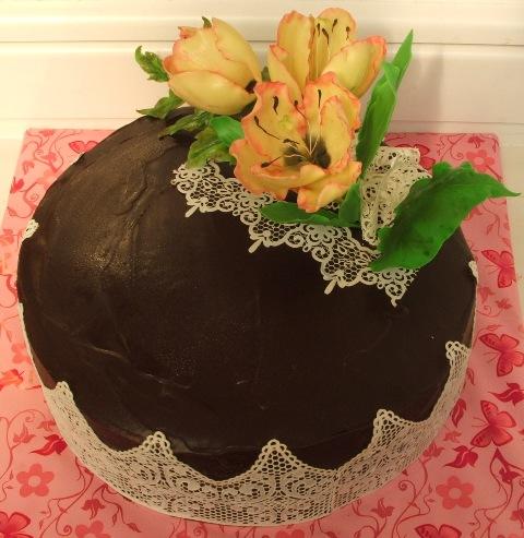 Okrúhla čokoládová klasika, torta, Narodeninové torty Okrúhla čokoládová klasika, torta, Narodeninové torty, atigram, 1