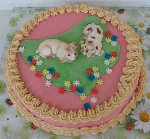 Punčová pre dvojičky, torta, Narodeninové torty, atigram, 1