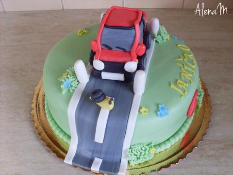 K narodeninám, torta, Torty autíčka, vláčiky, AlenaM, 1