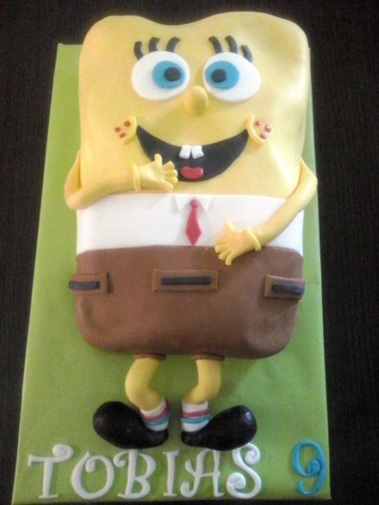 Spongebob, torta, Rozprávkové torty, MartinaO, 1