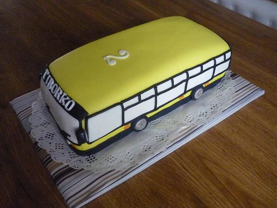 autobus-iný pohlad, torta, Torty autíčka, vláčiky, jarka22, 1