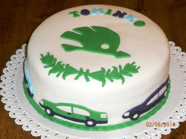 Škoda, torta, Torty autíčka, vláčiky, misickab, 1