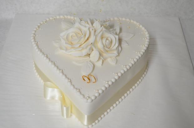 svadobné srdce, torta, Svadobné torty svadobné srdce, torta, Svadobné torty, Denisa8, 1