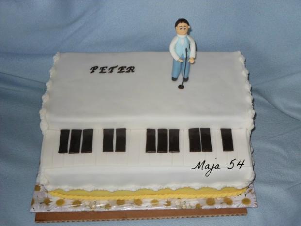 so spevakom, torta, Narodeninové torty so spevakom, torta, Narodeninové torty, Maja54, 1