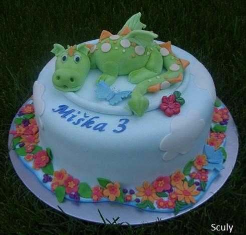 S dráčikom, torta, Rozprávkové torty S dráčikom, torta, Rozprávkové torty, Sculy, 1
