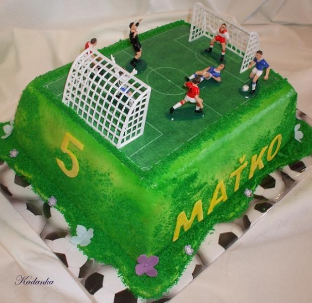 Fotbalový hráči, torta, Športové torty, Kadanka, 1