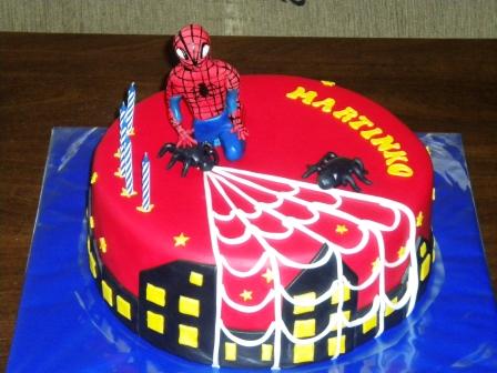 Spiderman, torta, Ostané torty pre deti, katka-m, 1
