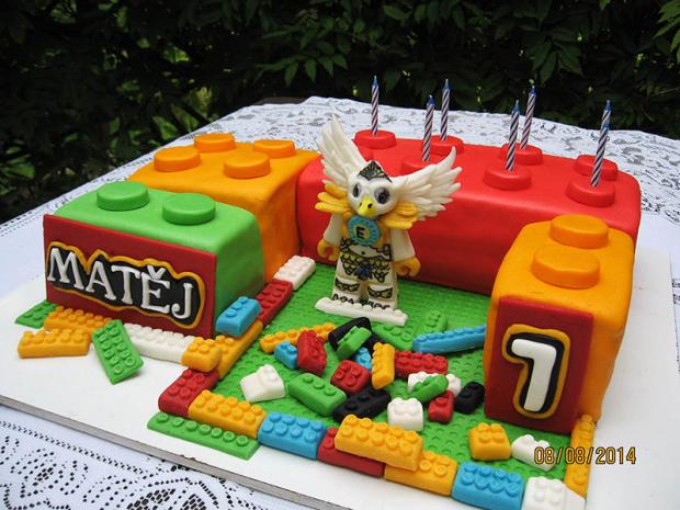 LEGO CHIMA pro vnoučka, torta, Ostané torty pre deti LEGO CHIMA pro vnoučka, torta, Ostané torty pre deti, zdenab., 1