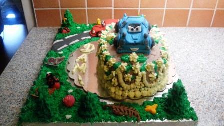Pre Damiho, torta, Torty autíčka, vláčiky, juliag, 1