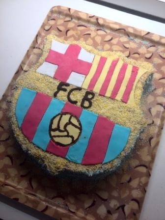 barcelona, torta, Športové torty, zannozd, 1