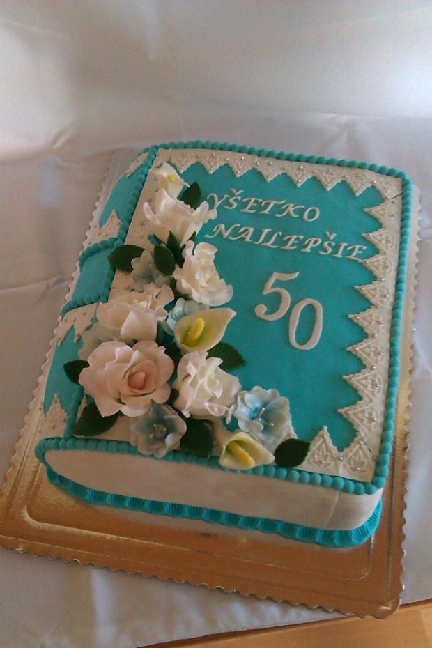 K 50-tke, torta, Narodeninové torty, Marta Majernickova, 1