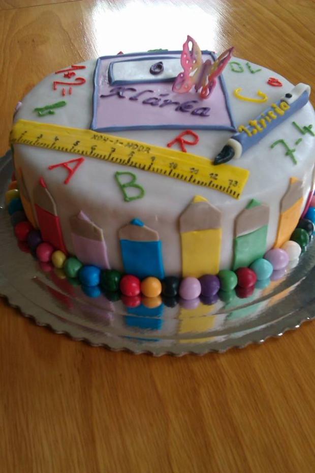 Pre budúcu školáčku, torta, Torty - škola, stužková Pre budúcu školáčku, torta, Torty - škola, stužková, Marta Majernickova, 1