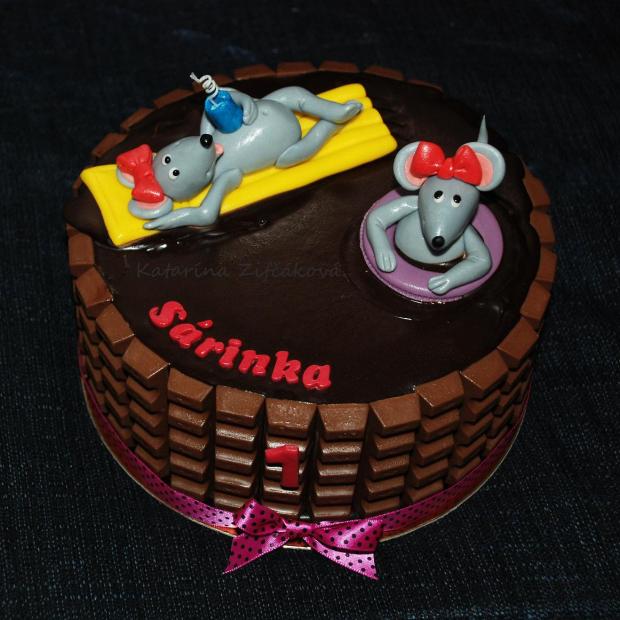 letná myšičková pre malú myšičku, torta, Torty so zvieratkami letná myšičková pre malú myšičku, torta, Torty so zvieratkami, Katarina139, 1