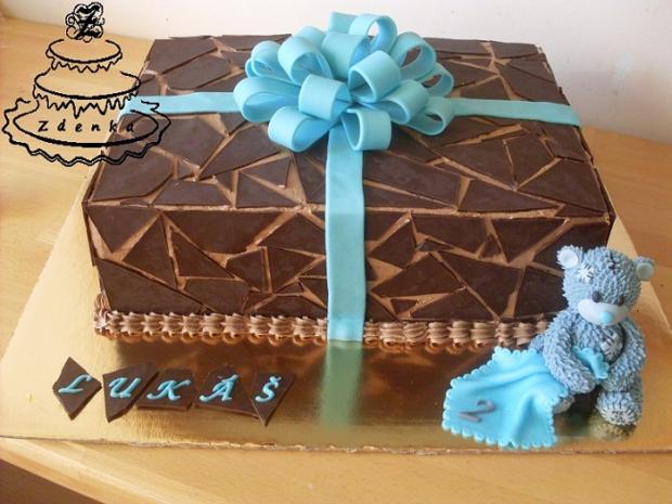 čokoládová s macíkom Me To You na želanie, torta, Čokoládové torty, Zdenka.MI, 1
