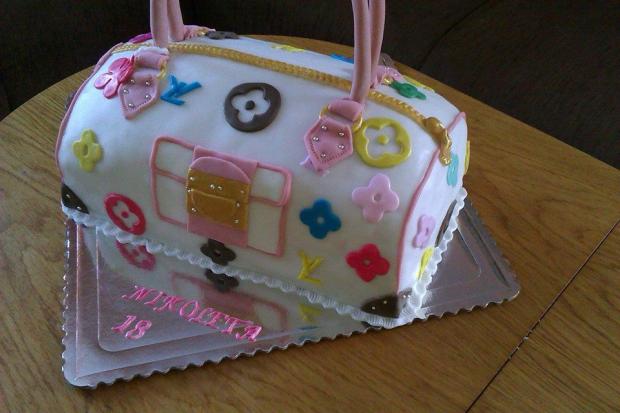 Kabelka LV, torta, Narodeninové torty, Marta Majernickova, 1