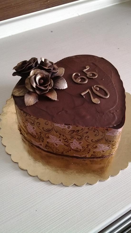 Čokoládová na dvojoslavu, torta, Čokoládové torty, Jana Nociarova, 1