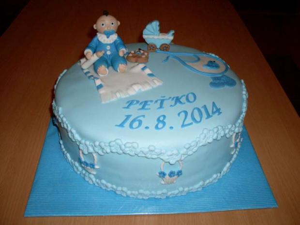 PRE PEŤKA, torta, Torty na krstiny PRE PEŤKA, torta, Torty na krstiny, Mária Vašová, 1