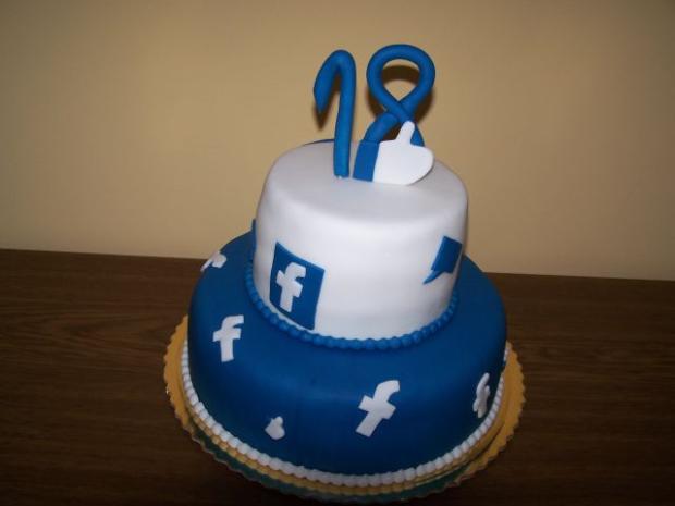facebooková, torta, Narodeninové torty facebooková, torta, Narodeninové torty, Adrika1, 1