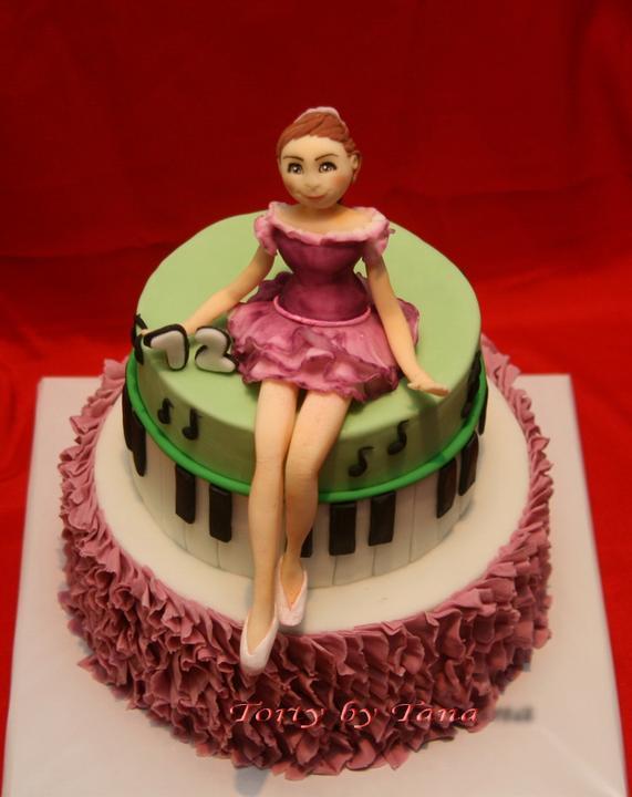 Tanečnica, torta, Torty pre dievčatá Tanečnica, torta, Torty pre dievčatá, grasie, 1