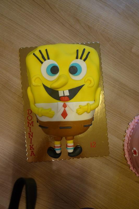 sponge bob, torta, Rozprávkové torty, evicka0810, 1