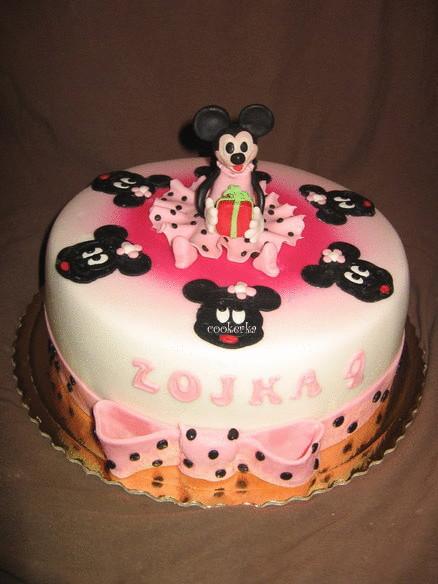 Minnie, torta, Rozprávkové torty Minnie, torta, Rozprávkové torty, cookerka, 1
