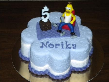 Homer pre Noriku, torta, Ostané torty pre deti Homer pre Noriku, torta, Ostané torty pre deti, katka-m, 1