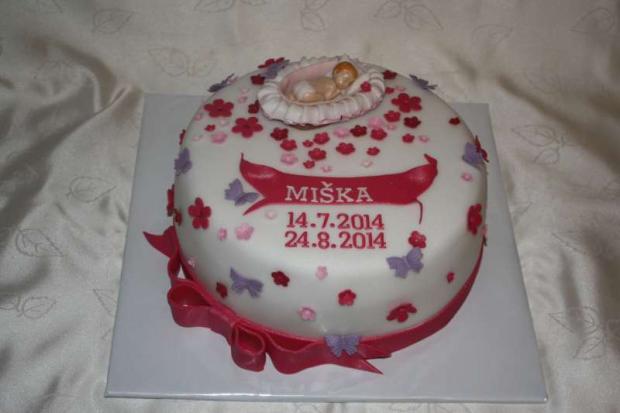 Krstinová, torta, Torty na krstiny, stanula, 1