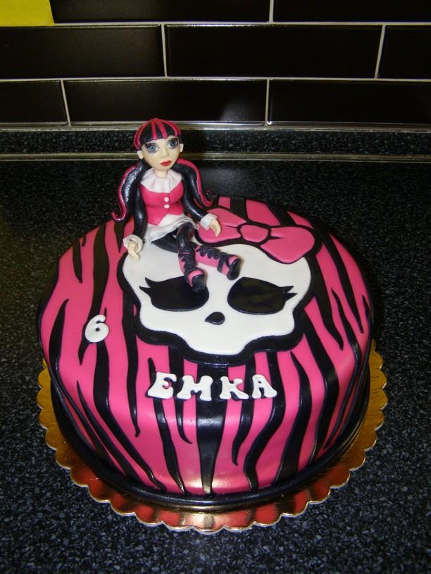 Monsterka pre Emku, torta, Torty pre dievčatá, Sisja, 1
