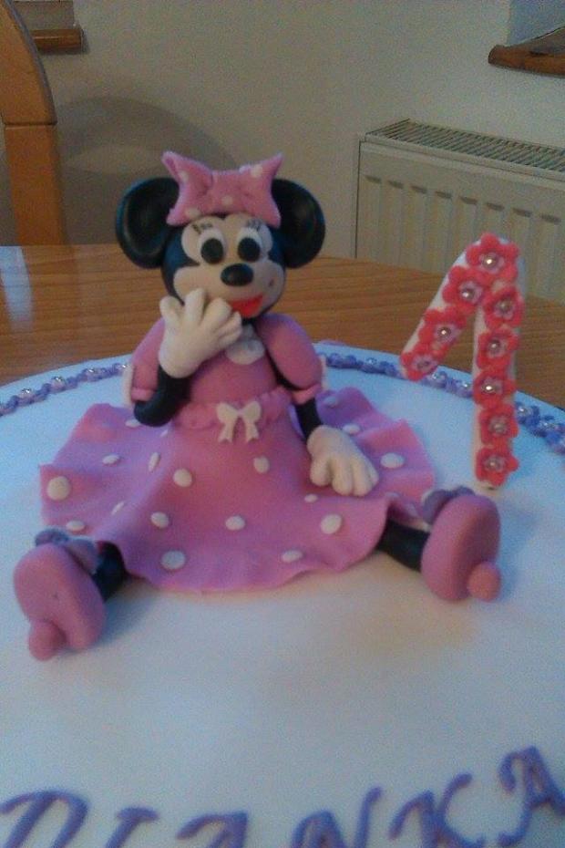 Minnie - detail, torta, Rozprávkové torty, Marta Majernickova, 1