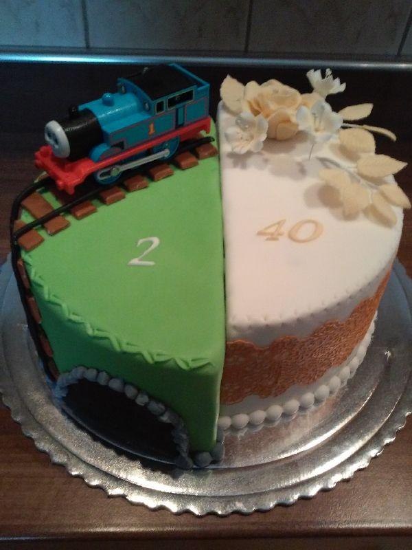 dvojoslava, torta, Narodeninové torty dvojoslava, torta, Narodeninové torty, JanaDT, 1