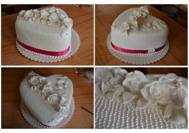 Svadobná torta :), torta, Svadobné torty Svadobná torta :), torta, Svadobné torty, Torty od Dominiky, 1