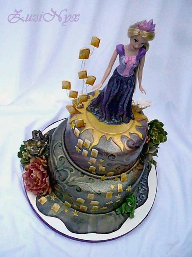 "Na vlásku", torta, Rozprávkové torty, ZuziNyx, 1