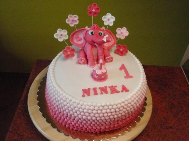 Ružový sloník..., torta, Torty so zvieratkami Ružový sloník..., torta, Torty so zvieratkami, sonka71x, 1