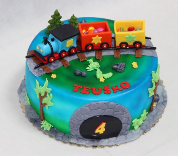 Vláčik, torta, Torty autíčka, vláčiky Vláčik, torta, Torty autíčka, vláčiky, silviakukuckova, 1