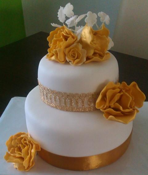 svadobná do zlata, torta, Svadobné torty svadobná do zlata, torta, Svadobné torty, jaroslava6611, 1