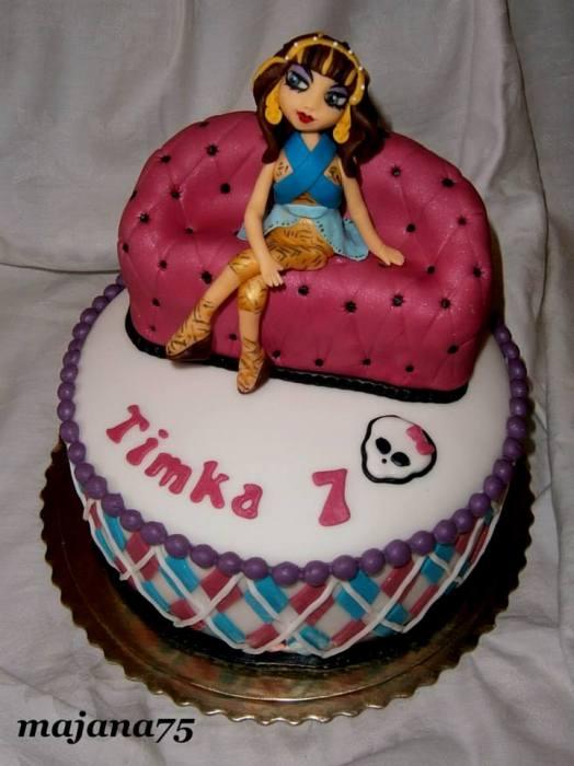 monsterka, torta, Torty pre dievčatá monsterka, torta, Torty pre dievčatá, majana75, 1