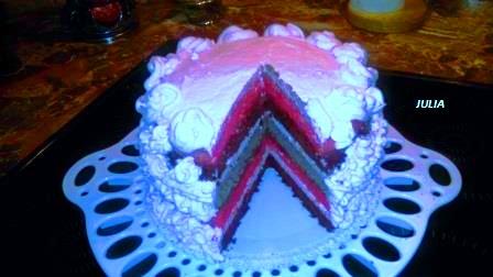 Pre Damiho, torta, Narodeninové torty, juliag, 1