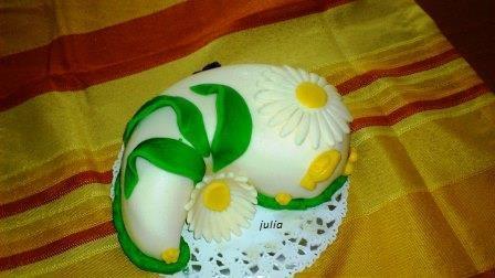 Slza z Margaretkami, torta, Narodeninové torty, juliag, 1