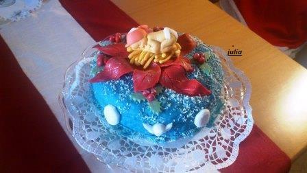 Vianocna cokoladova, torta, Vianočné torty, juliag, 1