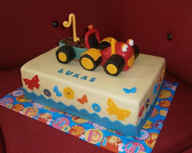 Traktor, torta, Torty autíčka, vláčiky Traktor, torta, Torty autíčka, vláčiky, AmikaH, 1