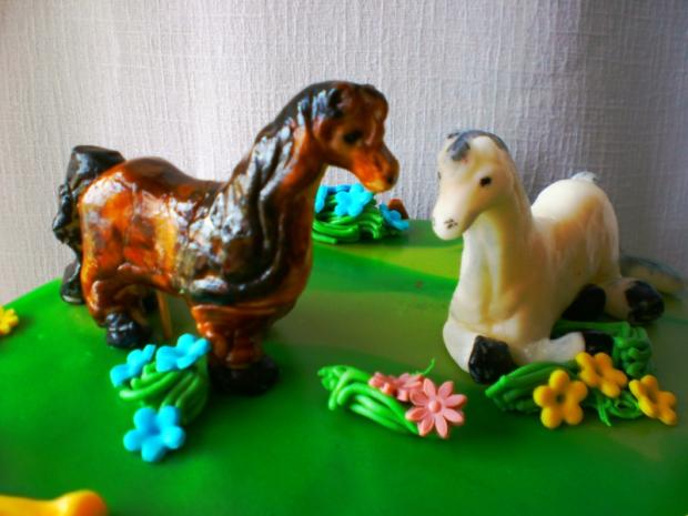 koníky - moje prvé, torta, Ozdoby na torty, alena60, 1