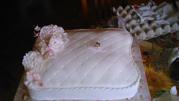 Svadobný vankúšik, torta, Svadobné torty, dasak, 1