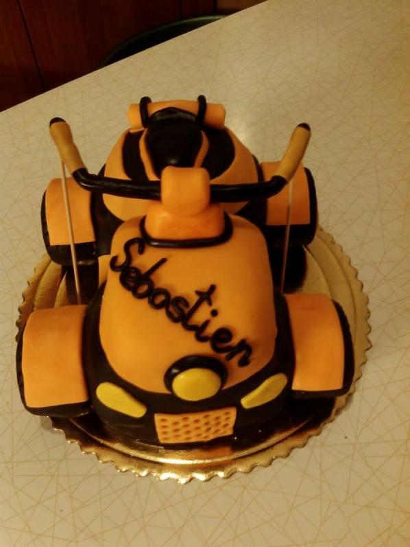 Štvorkolka, torta, Torty autíčka, vláčiky Štvorkolka, torta, Torty autíčka, vláčiky, jarmila75, 1