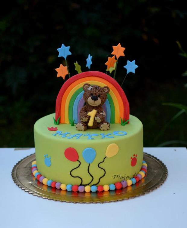 na 1. narodeninky, torta, Torty so zvieratkami na 1. narodeninky, torta, Torty so zvieratkami, mayaL30, 1