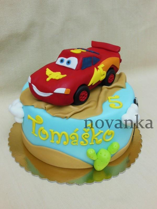 McQueen , torta, Torty autíčka, vláčiky McQueen , torta, Torty autíčka, vláčiky, novanka, 1