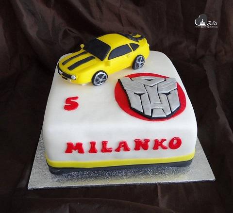 Transformers, torta, Torty autíčka, vláčiky, Moncika7, 1