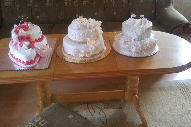 Svadobné, torta, Svadobné torty, Marta Majernickova, 1