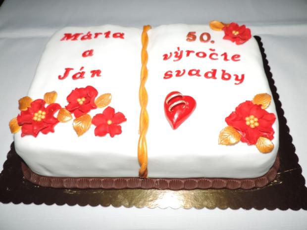 zlatá svadba, torta, Svadobné torty, luluhs, 1