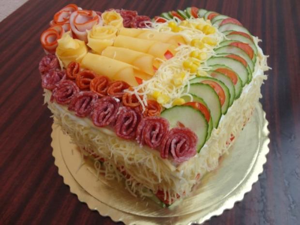 K narodeninám, torta, Slané torty, Mimi nitra, 1