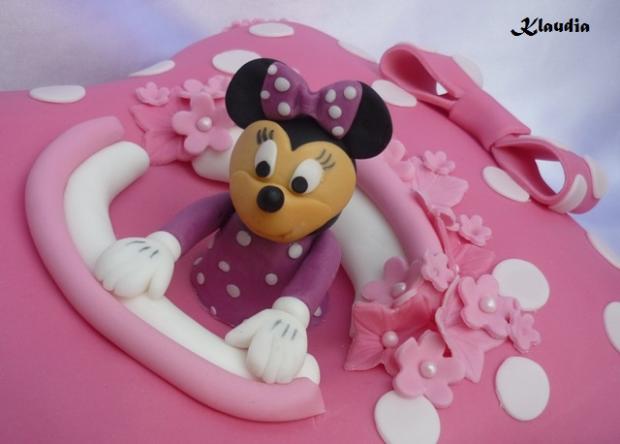 Minnie, torta, Ozdoby na torty, TORTY Klaudia, 1